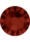 Crystal Red Magma 30SS Round Flatback NoHotfix Foiling 2058