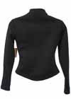 Consignment Jump N Style Black Fleece Fitted Jacket Adult S