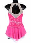 Consignment Custom Hot Pink Velvet Sleeveless Dress Adult S