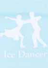Decal #8 Ice Dance Pairs White "Ice Dancer" Underneath 5.75"x5.5