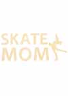 Decal Window Vinyl "Skate Mom" Layback Skater Yellow
