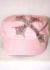Hat Rhinestone Cross Pink for Ice Skaters