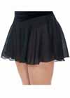 Jerry's Skirts Classic Black Georgette 315 Adult S Adult L