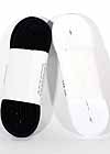 Black & White Figure Skate Boot Laces