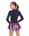 Mondor Polartec LS Solid Color Body Printed Skirt Child 6X-7
