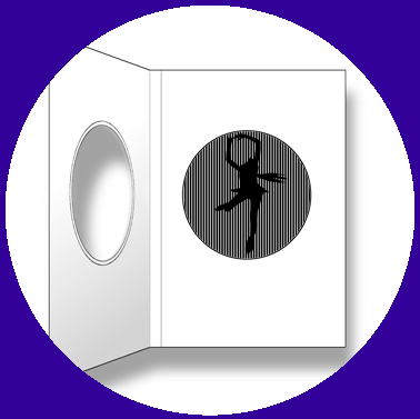 Moving Skater Greeting Card