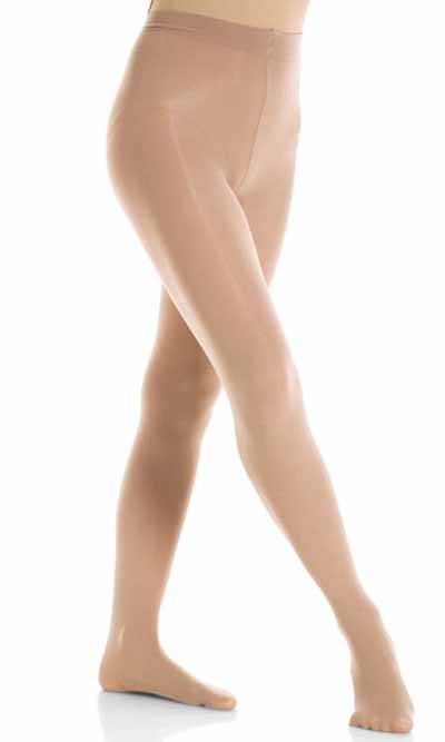 3310 Footed Microfiber Tights - Click Image to Close