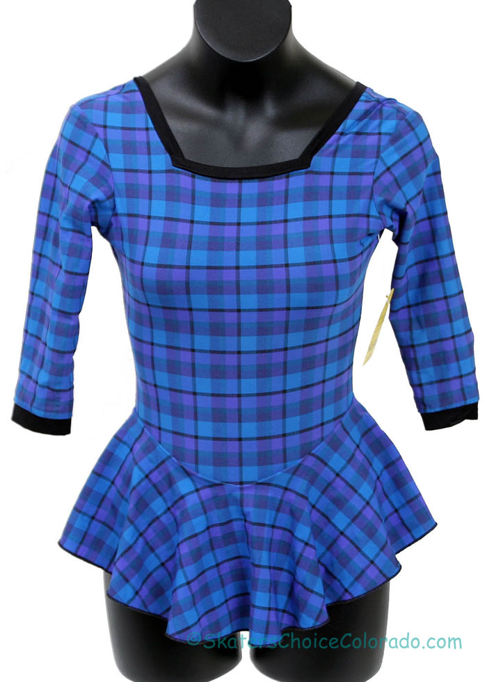 Consignment Figure 8 3/4 Sleeve Blue Purple Black Child 8 - Click Image to Close