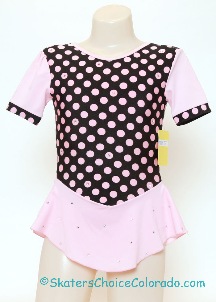 Consignment Flying Camel Pink Polka Dot Dress Child 6 - Click Image to Close