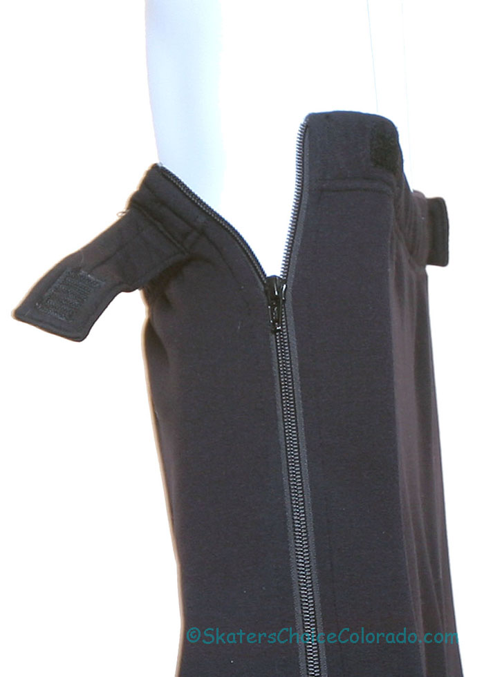 Consignment Mondor Polartec Side Zip Pant Black Child 8-10 - Click Image to Close