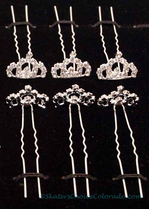 Hair Pins Crown Style 1 - Click Image to Close