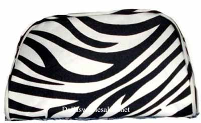 Zebra Zipper Bag - Click Image to Close