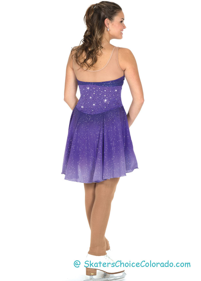 Jerry's Venetian Dance Dress Purple Adult M - Click Image to Close
