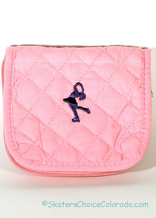 Quilted Jewelry Case Pink On Backorder - Click Image to Close