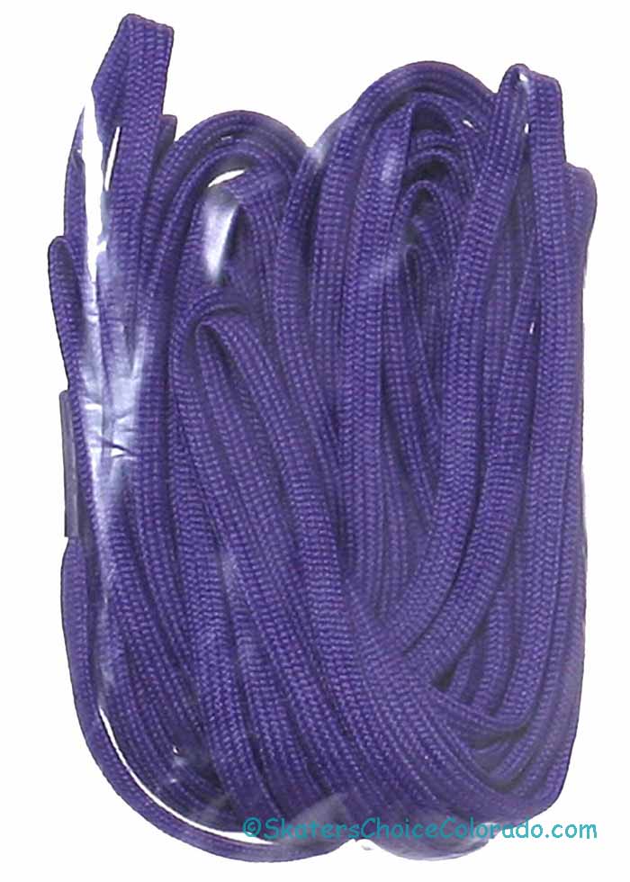 Purple Figure Skate Boot Laces - Click Image to Close