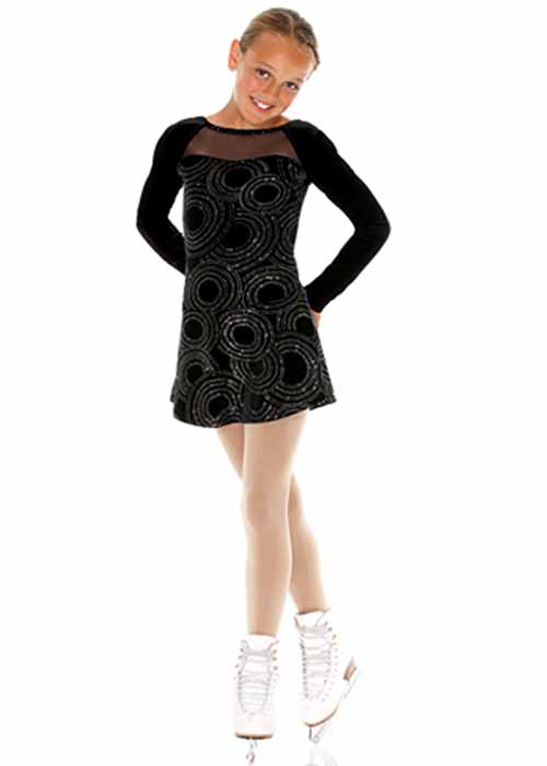 Mondor Velvet Dress Glitter Motif Adult XL - Click Image to Close