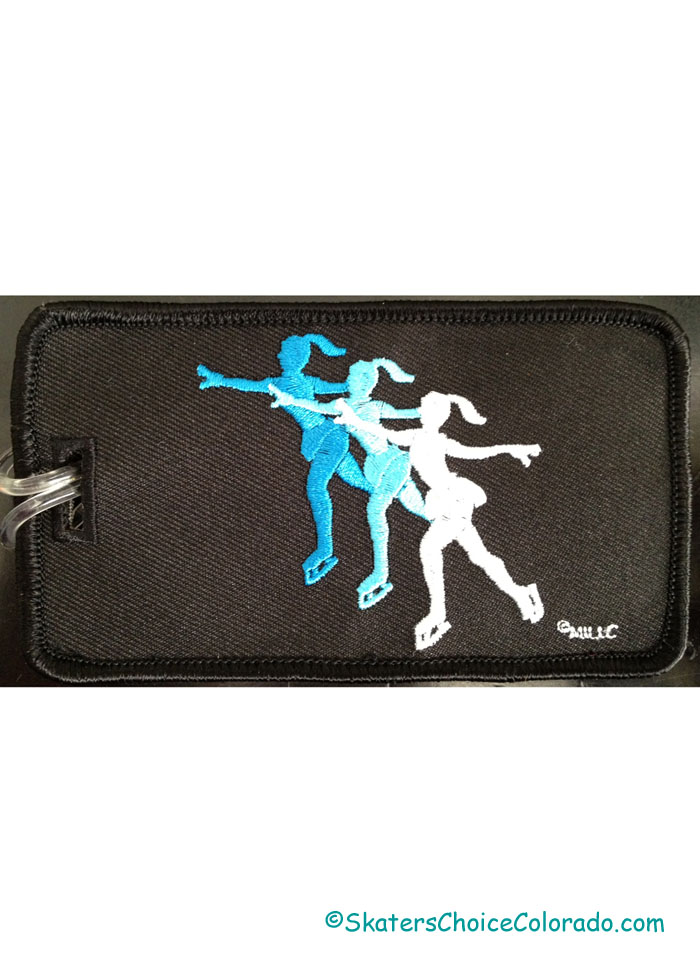 Luggage Tag Syncro Skaters 3 Color - Click Image to Close