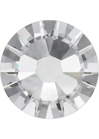 Crystal 48SS Round Flatback NoHotfix Platinum Foiling 2058