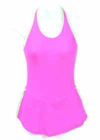 Consignment Imperial Sportswear Hot Pink Lycra Halter Adult S