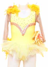 Consignment Custom Skating Chicken Dance Costume by Spotlight