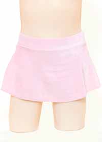 Consignment Skating Skirt Rebel Light Pink Velvet Child XS