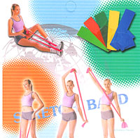 Exercise Stretch Bands for Figure Skaters