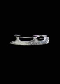 Pin Skate Blade Silver Pin Jewelry