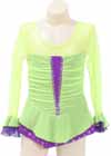 Consignment Unicorn Sports Purple Lycra Bright Yellow Child 4-6