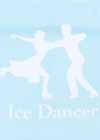 Decal #8 Ice Dance Pairs White "Ice Dancer" Underneath 5.75"x5.5