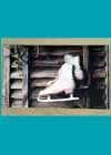 * Welcome Door Mat Decorative Custom A Pair Of Vintage Skates *