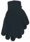 Basic Plain Ice Skating Gloves Black