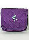 Quilted Jewelry Case Purple