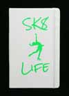 Journal Premium Ice Skating White Orange SK8 Life Layback